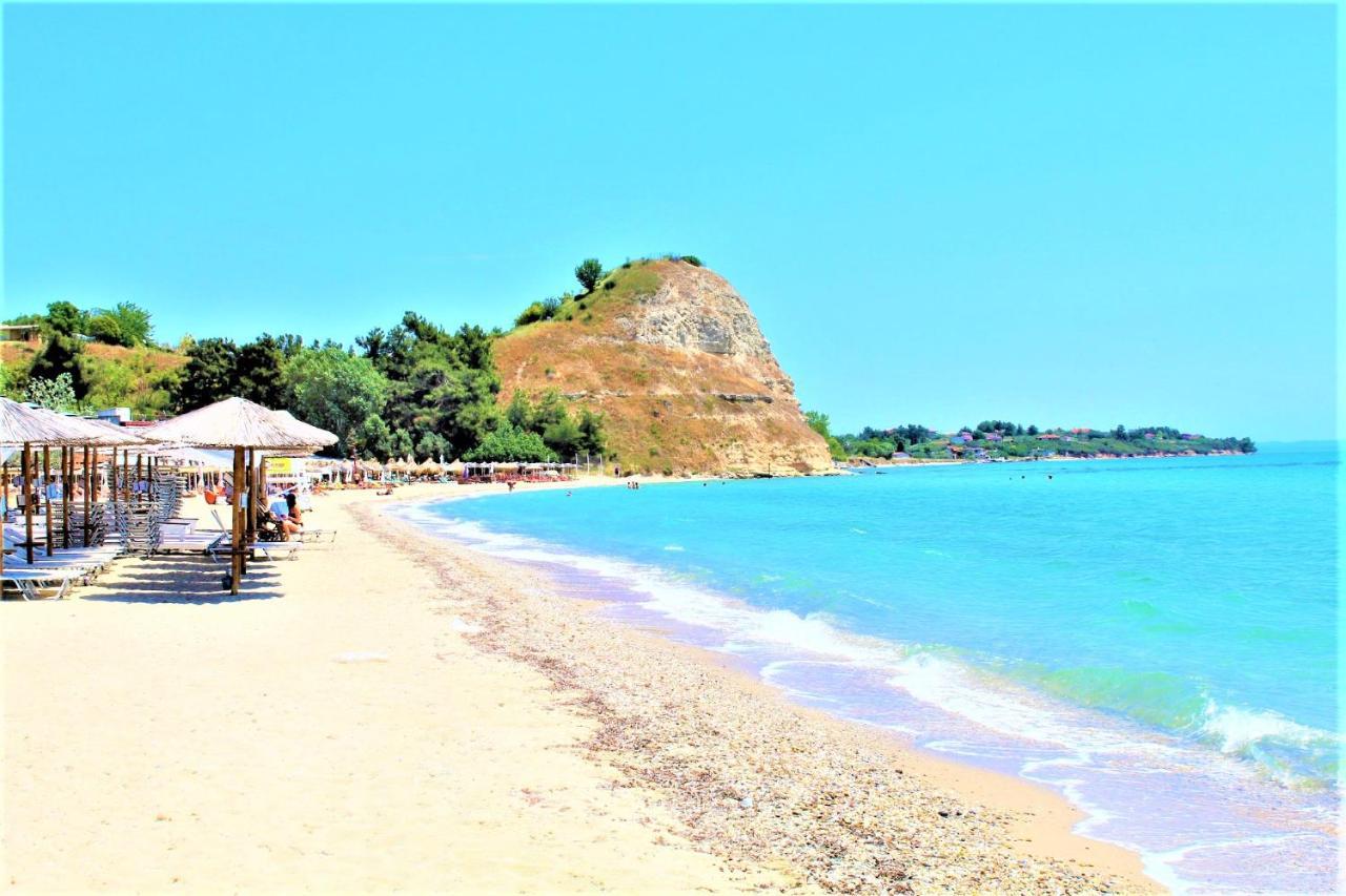 Halkidiki Beach Apartments 2 Nea Kalikratia Vergia Beach Nea Kallikrateia Buitenkant foto