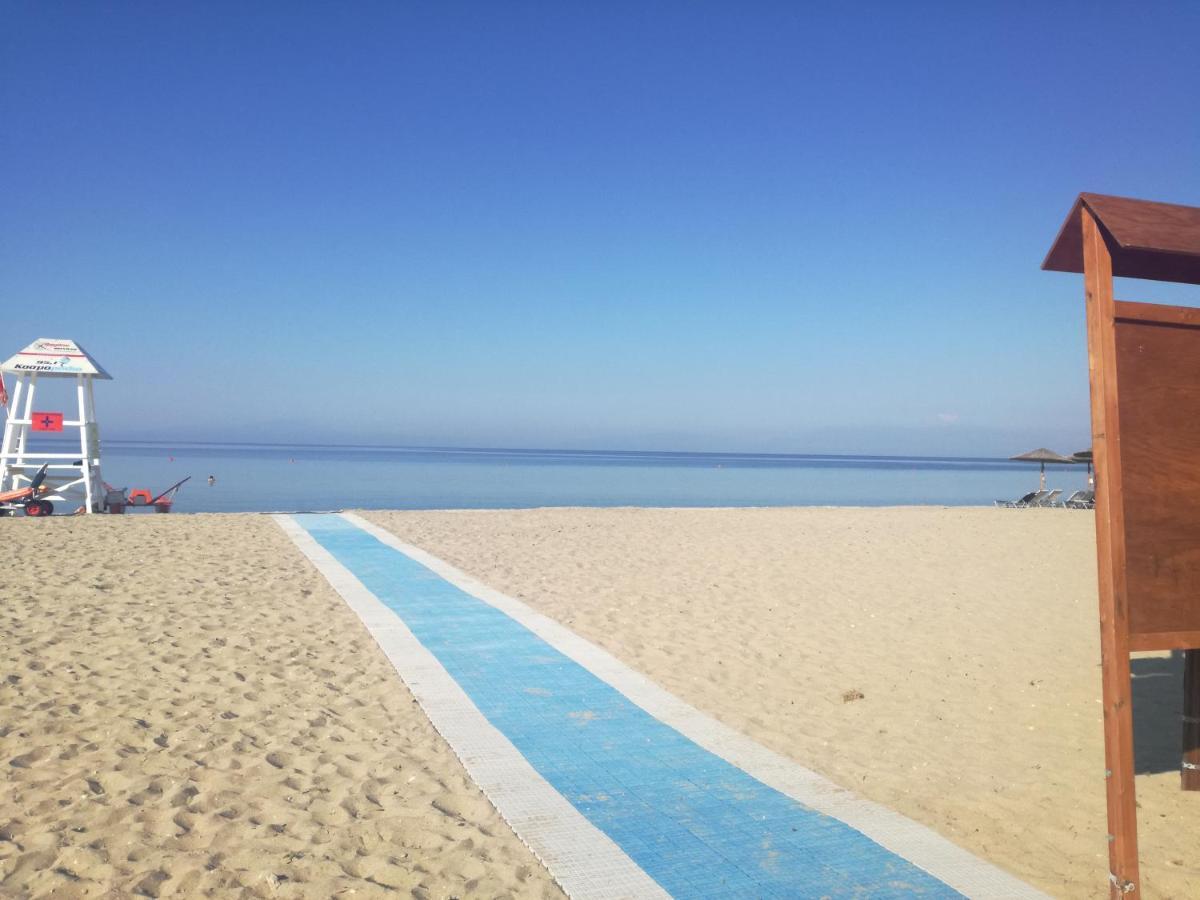Halkidiki Beach Apartments 2 Nea Kalikratia Vergia Beach Nea Kallikrateia Buitenkant foto