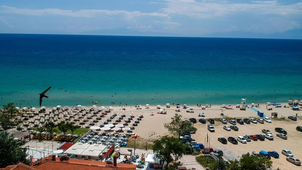 Halkidiki Beach Apartments 2 Nea Kalikratia Vergia Beach Nea Kallikrateia Buitenkant foto